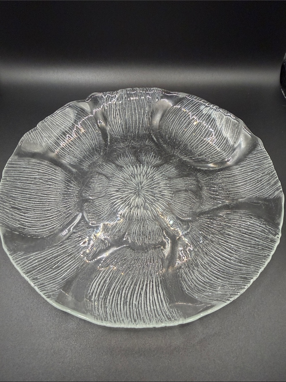 Vintage Arcoroc Fleur Collection Luncheon Plate 8”